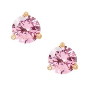 KATE SPADE • Brilliant Pink Rise and Shine Crystal Earrings